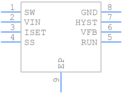 LTC3632EMS8E#PBF - Analog Devices - PCB symbol