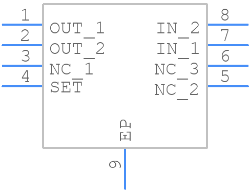 LT3092EDD#PBF - Analog Devices - PCB symbol