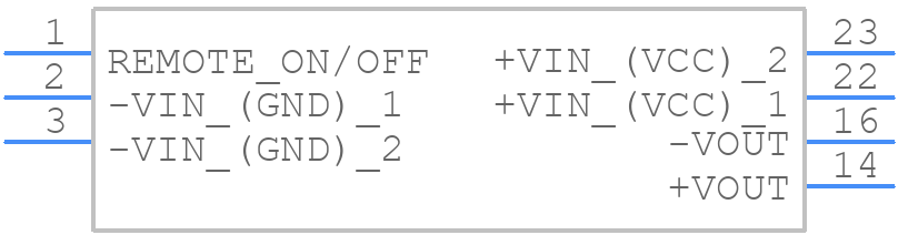 TEN 8-2410 - Traco Power - PCB symbol