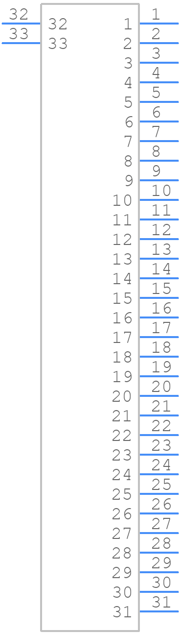 FH55-31S-0.5SH - Hirose - PCB symbol