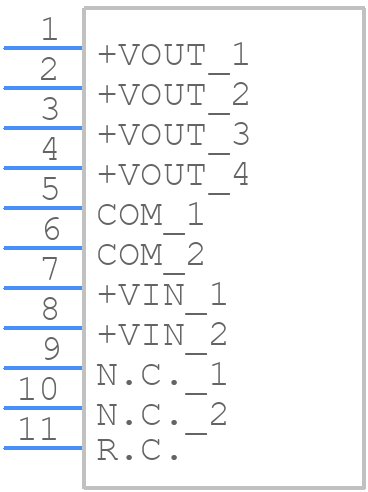 NID30S24-05 - Mean Well - PCB symbol