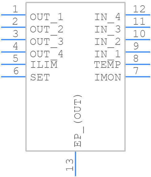 LT3081EDF#PBF - Analog Devices - PCB symbol
