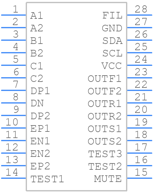 BD37534FV-E2 - ROHM Semiconductor - PCB symbol