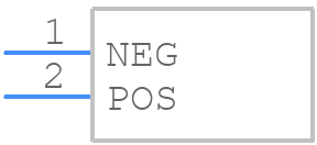 1042 - Keystone Electronics - PCB symbol
