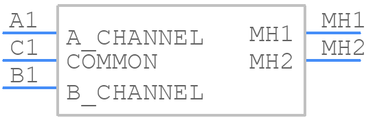 PEC11R-4025F-N0012 - Bourns - PCB symbol