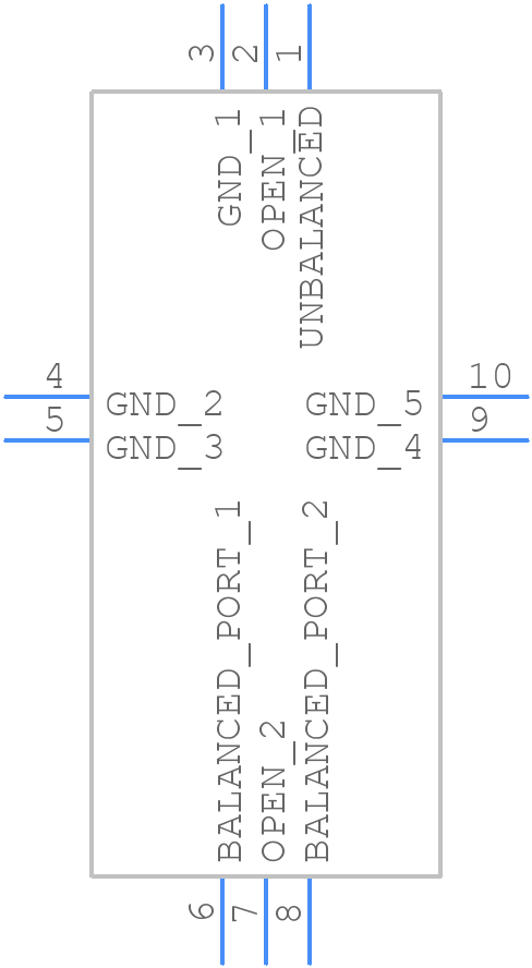 BD0205F5050AHF - ANAREN - PCB symbol