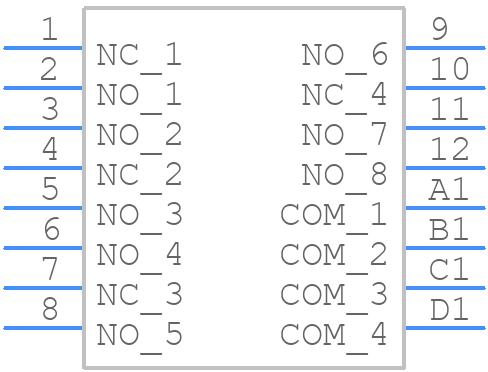 CK1062 - Lorlin - PCB symbol