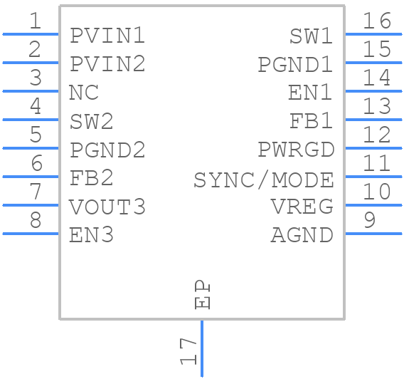 ADP5310AREZN-R7 - Analog Devices - PCB symbol