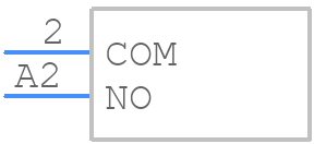 R1973ABLKBLKGR0 - E-Switch - PCB symbol