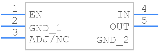 AP7361C-25Y5-13 - Diodes Incorporated - PCB symbol