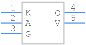 EE-SX4070 - OMRON Electronics - PCB symbol