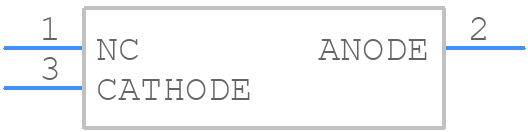 LM385Z-1.2RAG - onsemi - PCB symbol