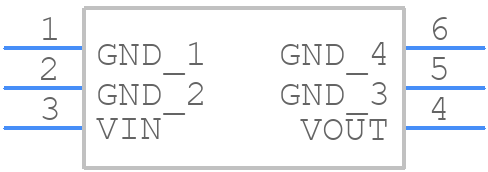 LP5300B6F - LOWPOWER - PCB symbol