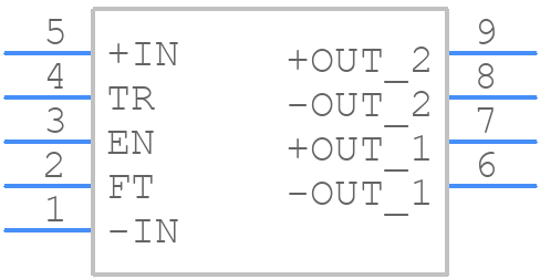 DCM4623TD2K53E0M00 - VICOR - PCB symbol