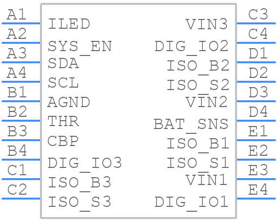 ADP5061ACBZ-5-R7 - Analog Devices - PCB symbol