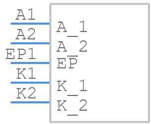 VLMU3500-385-060 - Vishay - PCB symbol