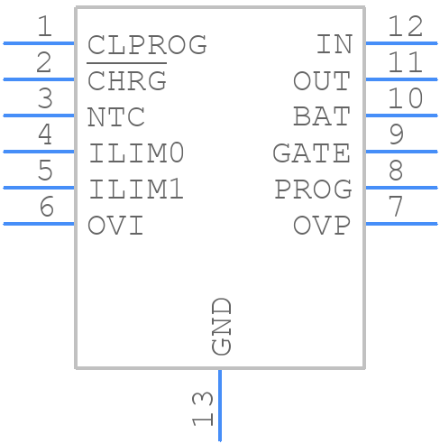 LTC4067EDE#PBF - Analog Devices - PCB symbol