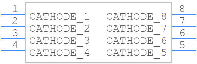 PESD5V0L7BAS - Nexperia - PCB symbol