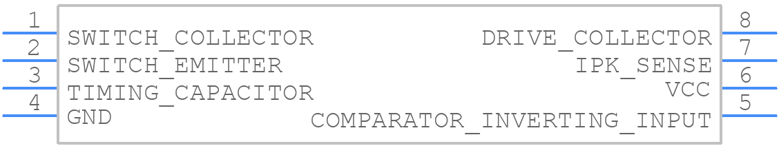 MC34063ADR2G - onsemi - PCB symbol