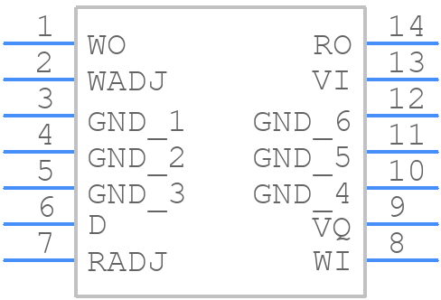 TLE4278G - Infineon - PCB symbol