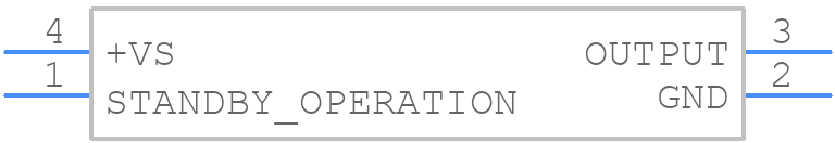 LFSPXO018077 - IQD - PCB symbol