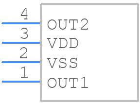 MLX90374GVS-ABC-200-SP - Melexis - PCB symbol