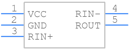 FIN1002M5X - onsemi - PCB symbol