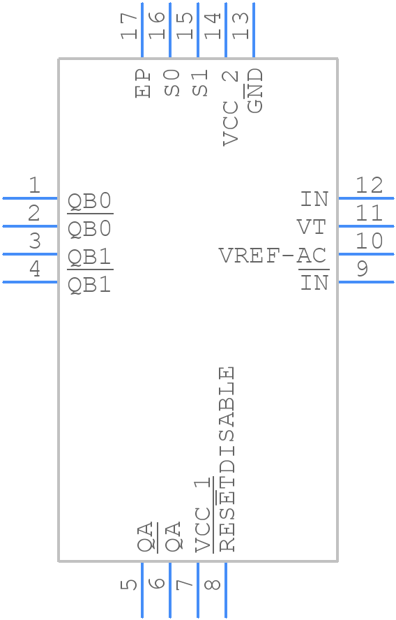 SY89873LMG - Microchip - PCB symbol