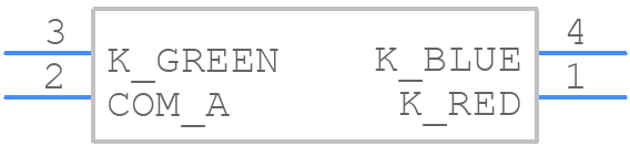 KAA-3528RGBS-11 - Kingbright - PCB symbol