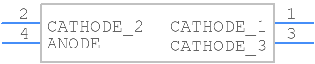 APETD3528SEC/J3-PRV - Kingbright - PCB symbol