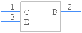BC548B - onsemi - PCB symbol