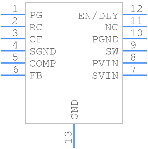 MIC22205YML-TR - Microchip - PCB symbol