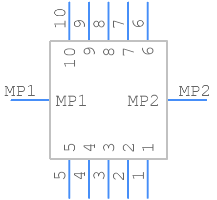 662010231822 - Würth Elektronik - PCB symbol
