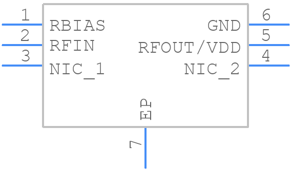 HMC8411TCPZ-EP-PT - Analog Devices - PCB symbol