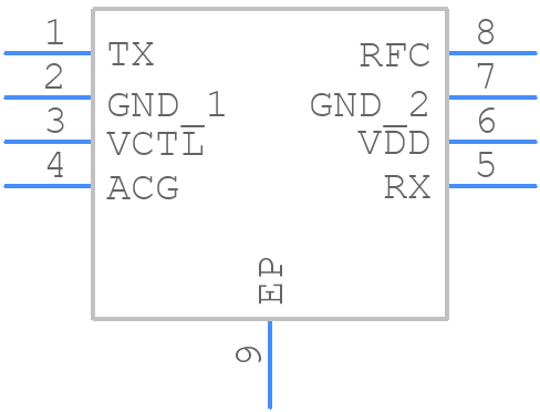 HMC546MS8GE - Analog Devices - PCB symbol