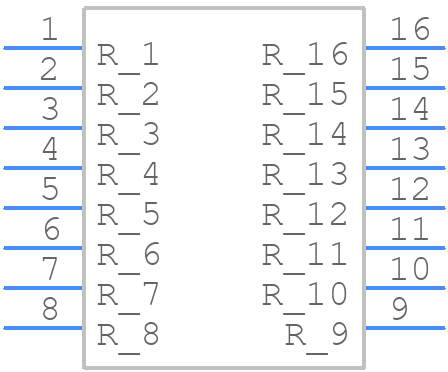 4116R-1-472LF - Bourns - PCB symbol