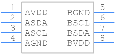 Si8602AB-B-IS - Silicon Labs - PCB symbol