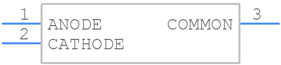 BAV23S - Diodes Incorporated - PCB symbol
