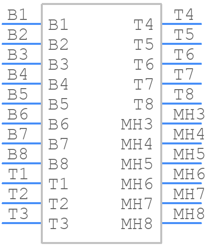 SS-73100-082 - BelFuse - PCB symbol