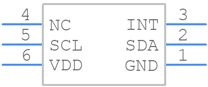 VEML6035 - Vishay - PCB symbol