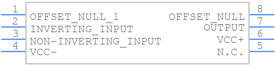 LF356N - STMicroelectronics - PCB symbol