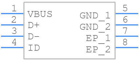 SP1255PUTG - LITTELFUSE - PCB symbol