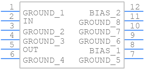 SPHSA-251+ - Mini-Circuits - PCB symbol