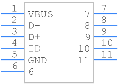 47346-1001 - Molex - PCB symbol