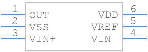 MCP65R46T-2402E/CHY - Microchip - PCB symbol