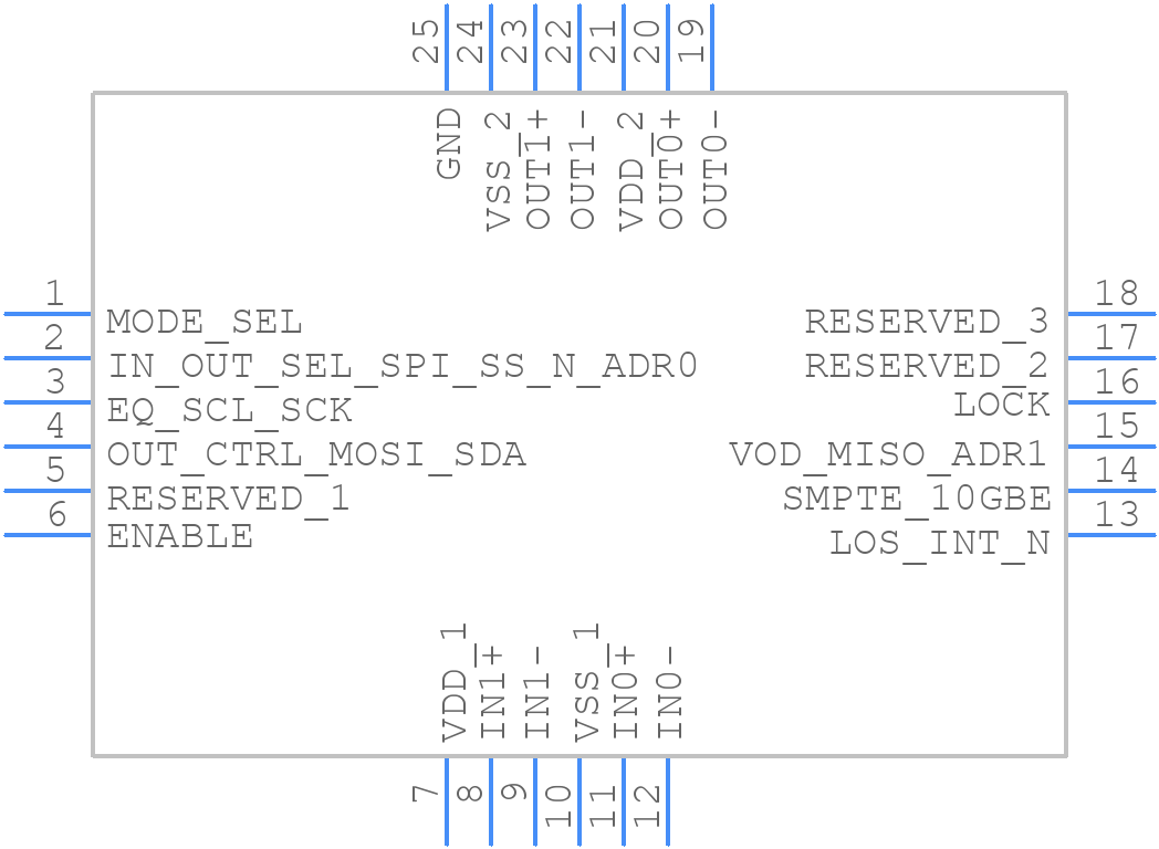 LMH1218RTWT - Texas Instruments - PCB symbol