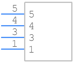 643245-1 - TE Connectivity - PCB symbol