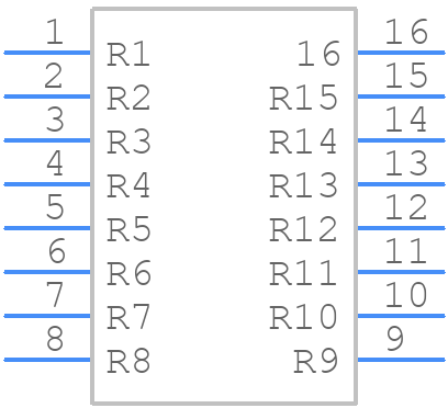 4816P-T02-104LF - Bourns - PCB symbol