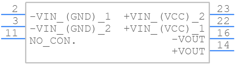 TEL 5-2411 - Traco Power - PCB symbol