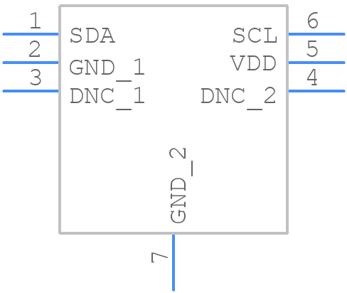 Si7021-A20-IM1 - Silicon Labs - PCB symbol